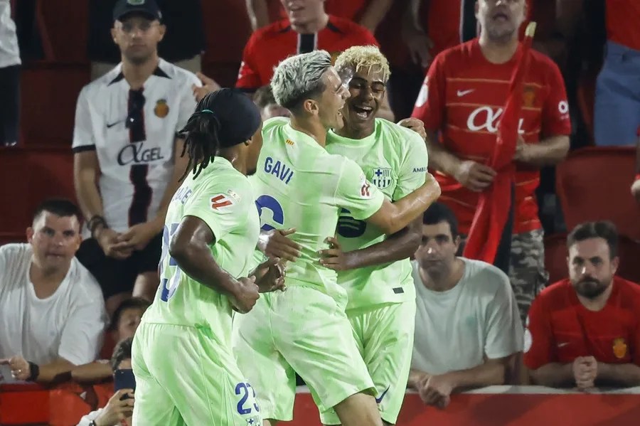 El Barça debuta con autoridad y vence 0-3 a un Mallorca que terminó con nueve jugadores - Noticias de hoy en República Dominicana | De Último Minuto