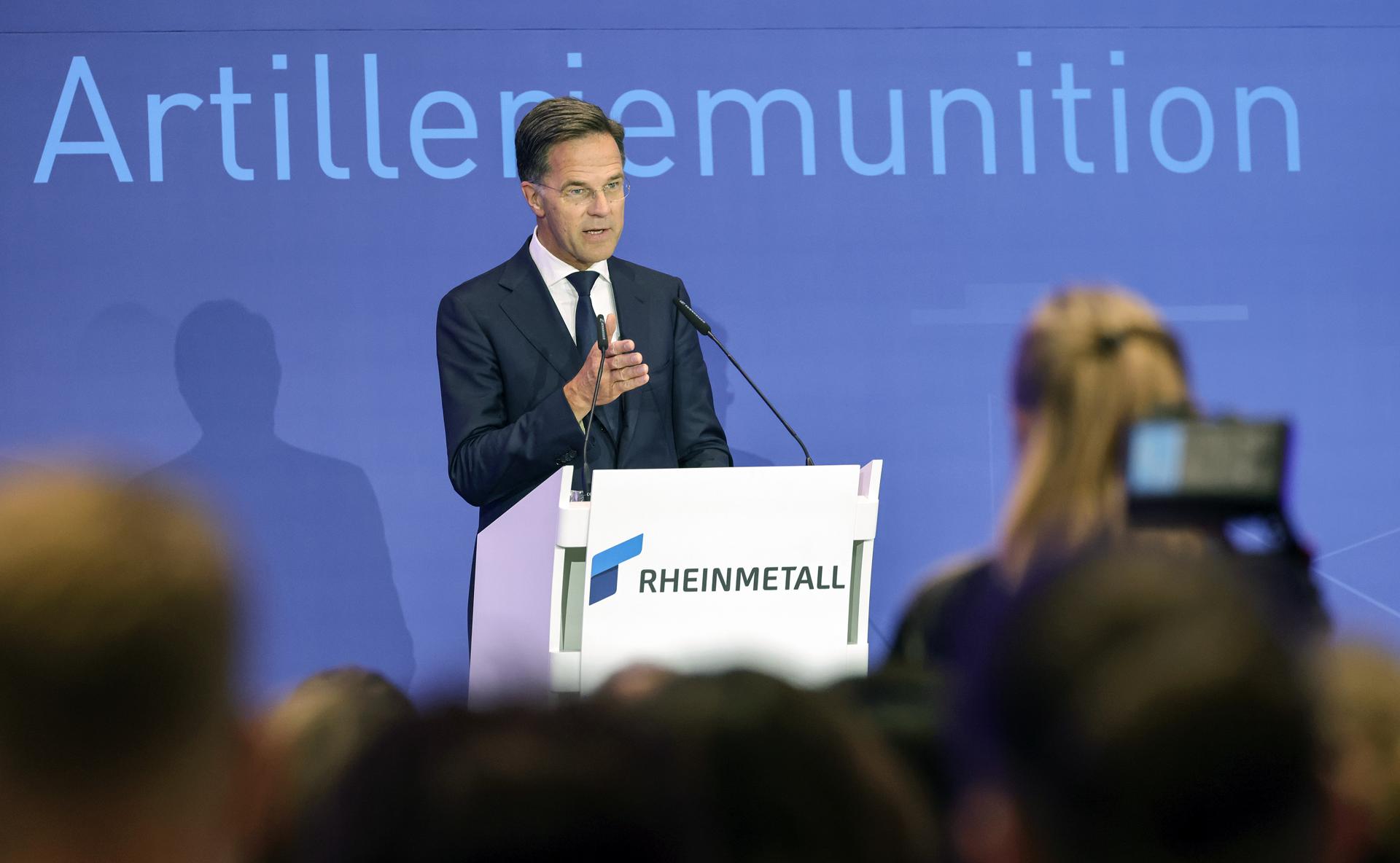 Rutte: un misil ruso sólo tarda cinco minutos más en llegar a Madrid que al flanco este