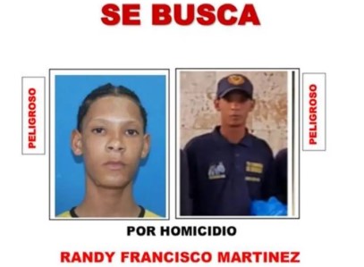 Exhortan a entregarse a Randy Francisco Martínez, acusado de asesinar a compañero de trabajo en Bávaro
