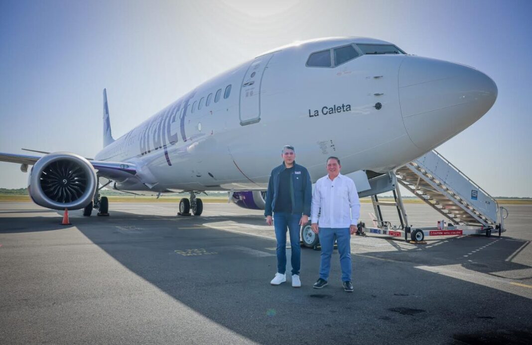 Arajet recibe su aeronave número 12 “La Caleta”