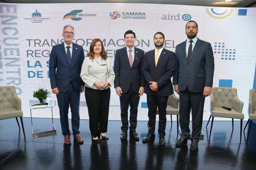 Mario Pujols, Lucile Huellemont, Julio Virgilio Brache, Manuel Anibal García y Fantino Polanco.