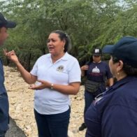 MOPC inspecciona zonas afectadas por lluvias en Azua