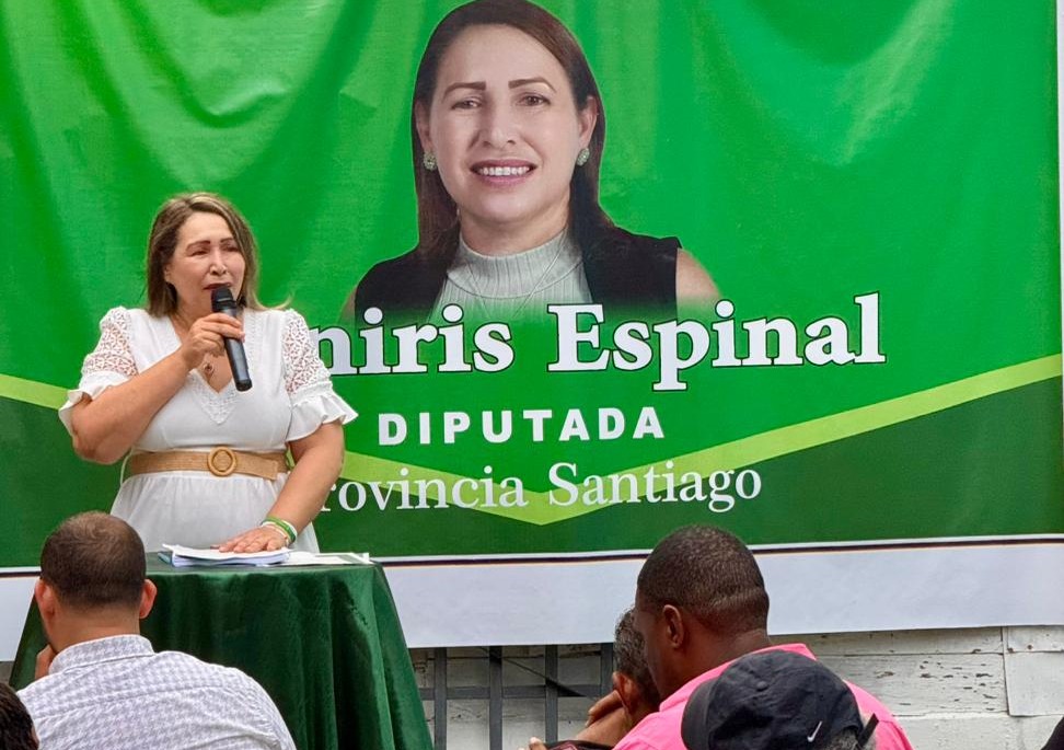 Diputada Llaniris Espinal, de la Fuerza del Pueblo, rinde cuentas de su primer año legislativo.