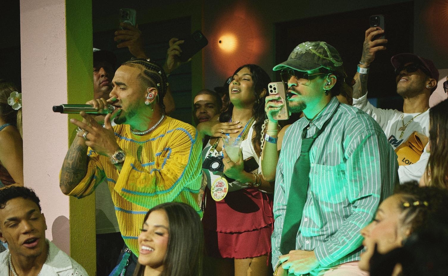 Ozuna brilla como invitado especial en la histórica residencia de Bad Bunny en el Coliseo de Puerto Rico