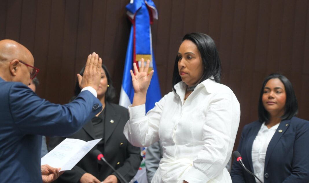 Cámara de Diputados escoge a Vilma Morillo Vásquez como diputada de La Vega