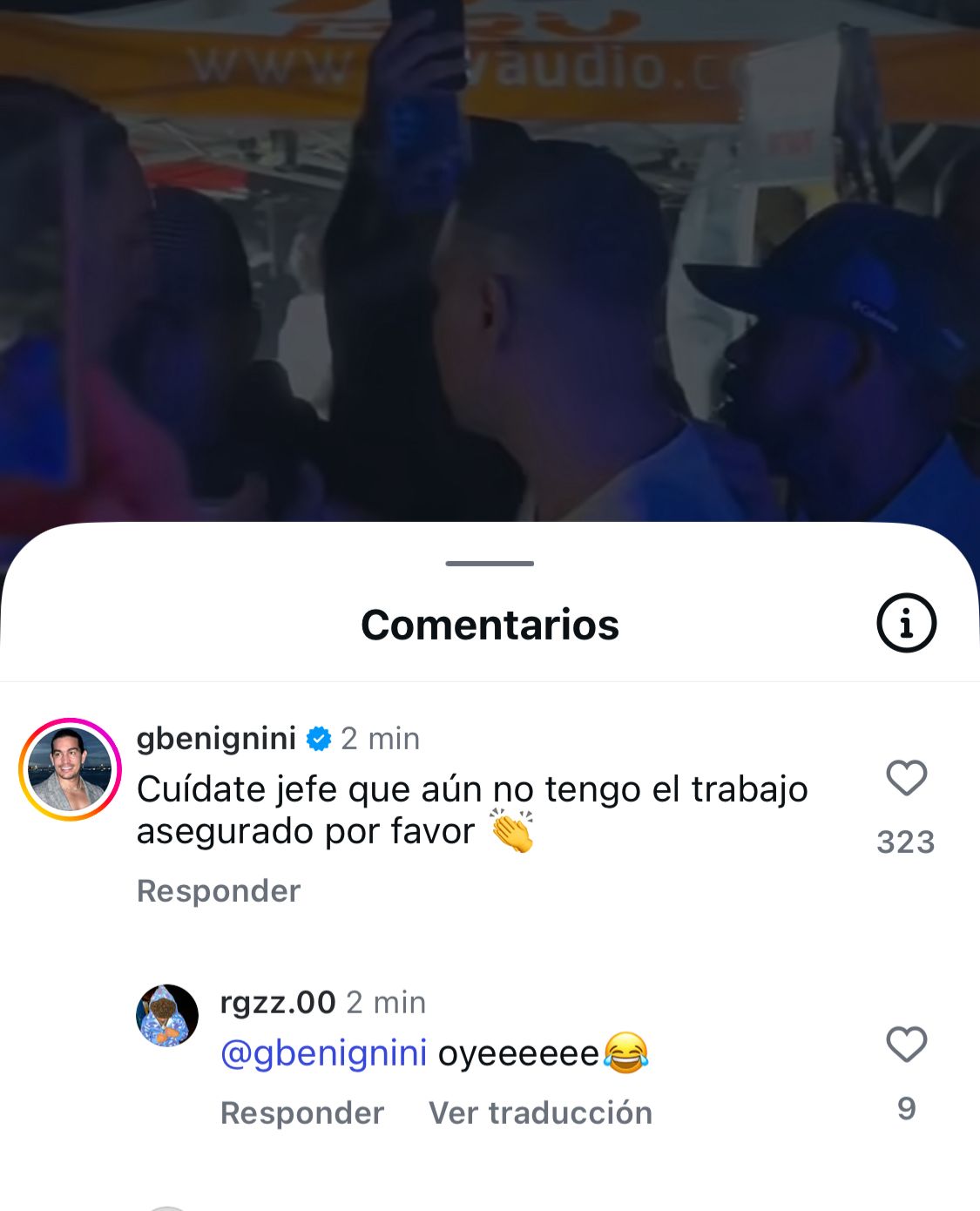 “Cuídate jefe, que aún no tengo el trabajo asegurado”: Giuseppe a Santiago Matías tras protagonizar incidente en Boca Chica