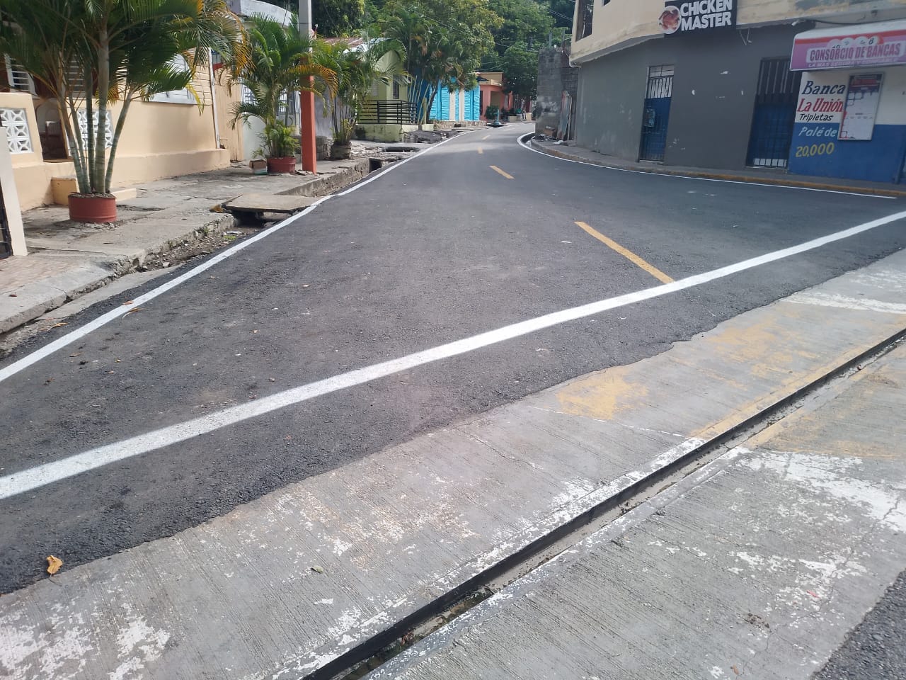 Ministerio de Obras Públicas y Comunicaciones ejecutó señalización en calles asfaltadas de Peralta