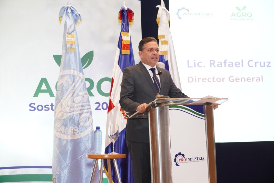 Director general de Proindustria, Rafael Cruz Rodríguez.