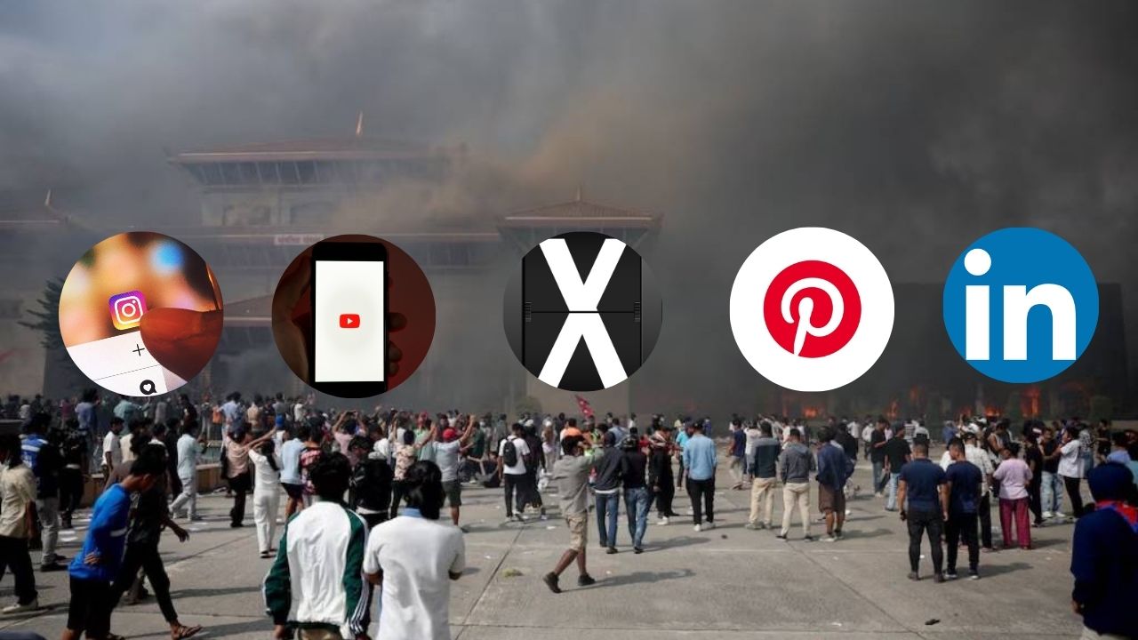 Protestas en Nepal se producen tras prohibición del uso de Facebook, Instagram, YouTube y otras redes sociales