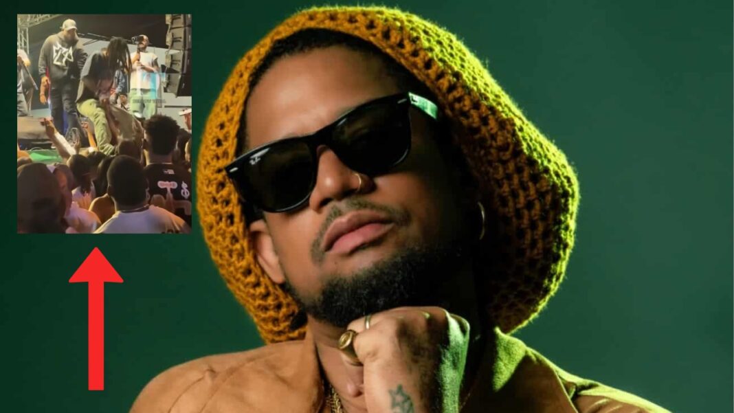 Vakeró sufre una caída durante una presentación