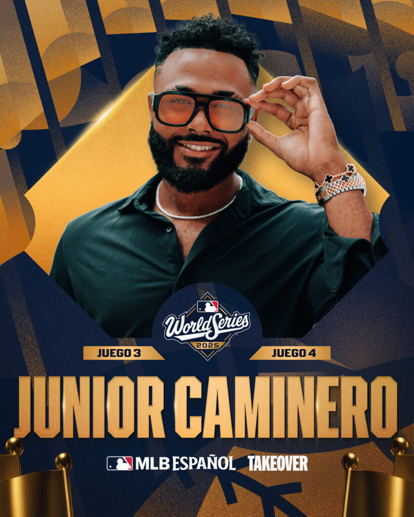 Junior Caminero será corresponsal de MLB Español durante juegos de la Serie Mundial - Noticias de hoy en República Dominicana | De Último Minuto