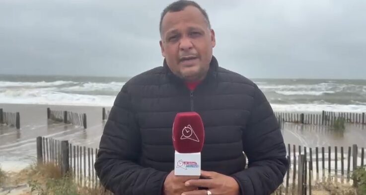 Fuertes vientos y alto oleaje afectan Ocean View