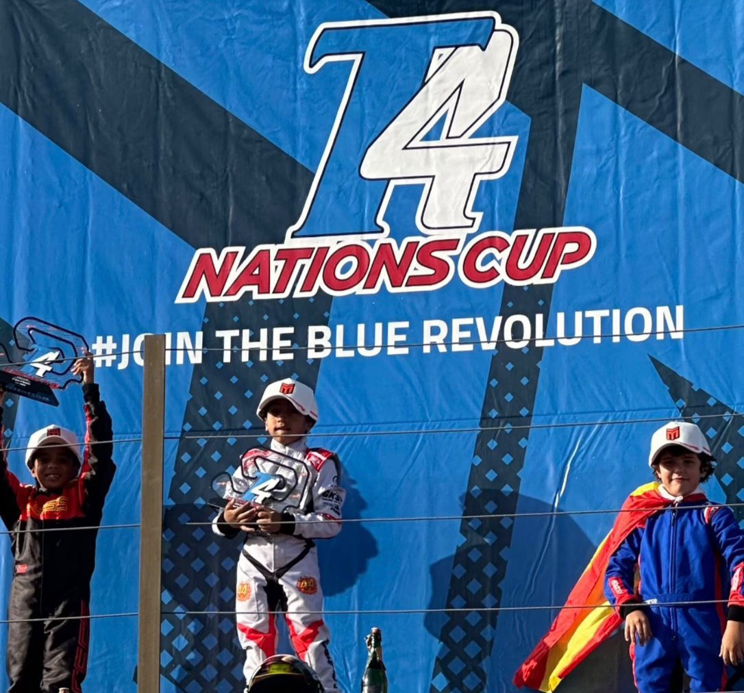 Niño Dominicano Ethan Pichardo Bello gana la T4 Nations Cup y se convierte en Campeón Mundial de Kartismo en España - Noticias de hoy en República Dominicana | De Último Minuto