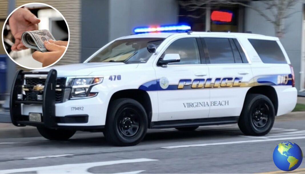 Suspenden a dos policías de Virginia Beach por presunta obtención de dinero bajo falsos pretextos