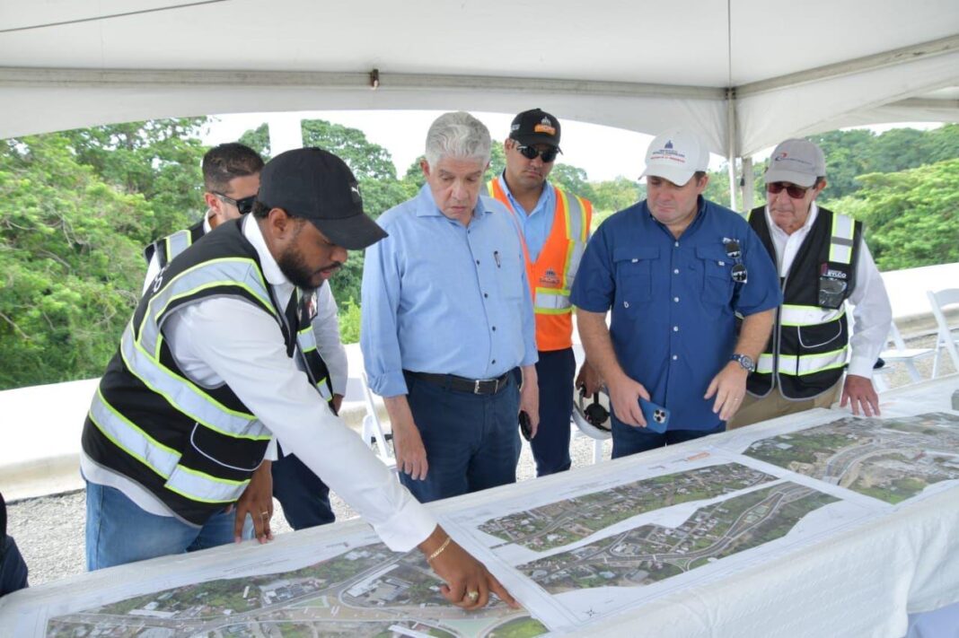 Gobierno acelera avances en la construcción de las circunvalaciones de Navarrete y Moca
