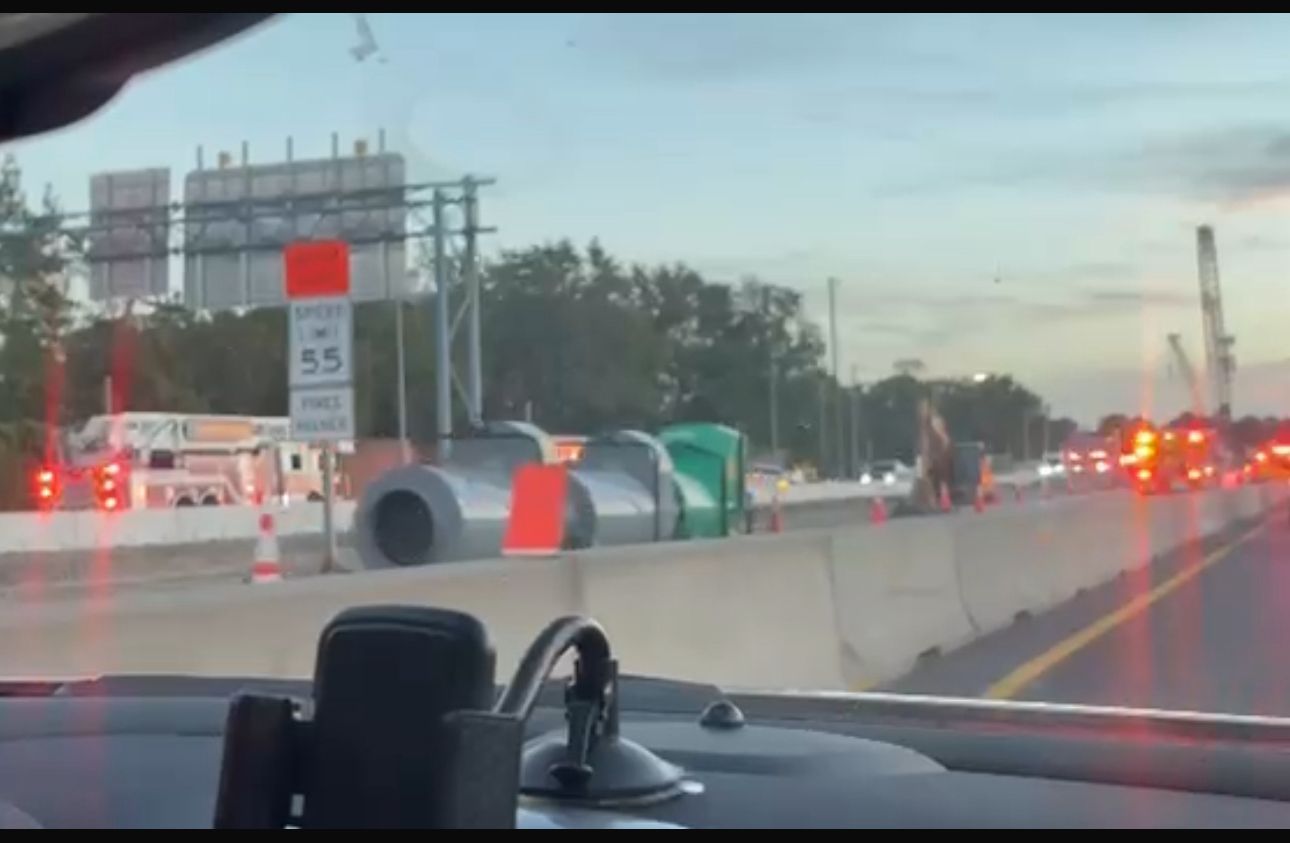 Se registra fuerte accidente de tránsito en la I-64 West en Virginia