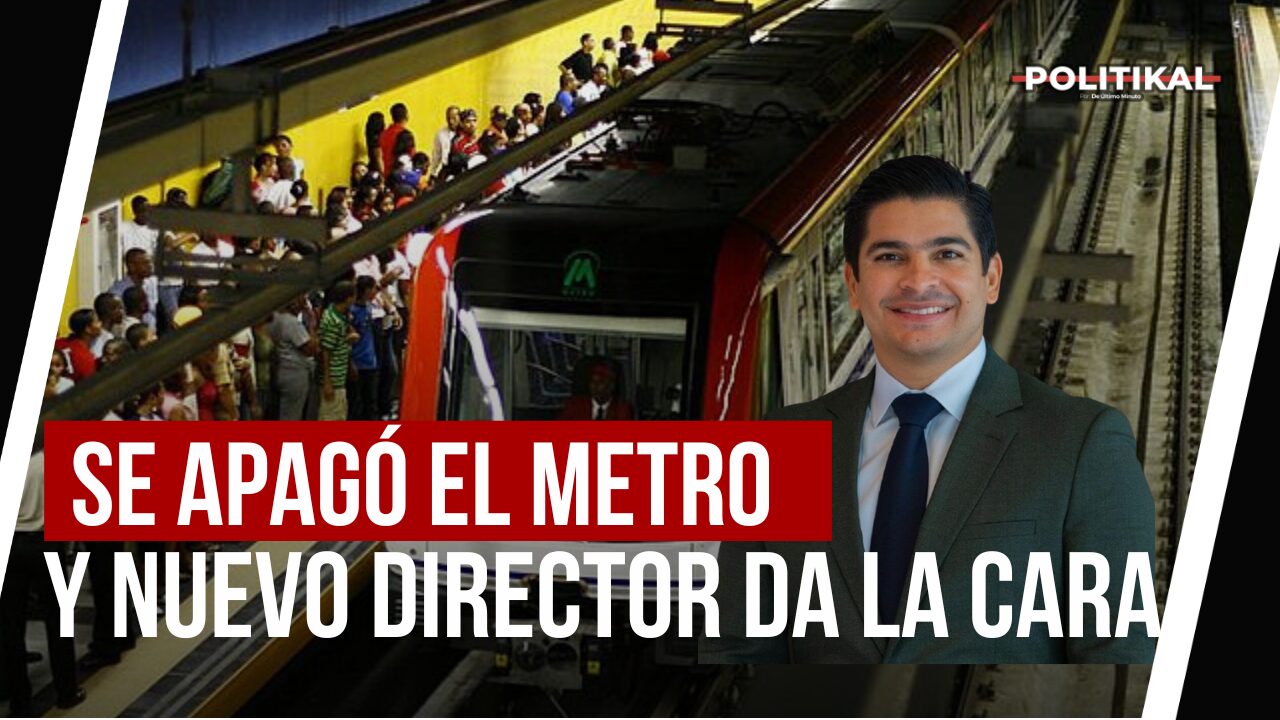 ¡SE FUE LA LUZ! SE APAGÓ EL METRO AYER Y EL NUEVO DIRECTOR DA LA CARA - Noticias de hoy en República Dominicana | De Último Minuto