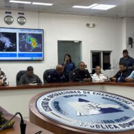 Indomet y COE alertan sobre lluvias por activa onda tropical tras un octubre lluvioso