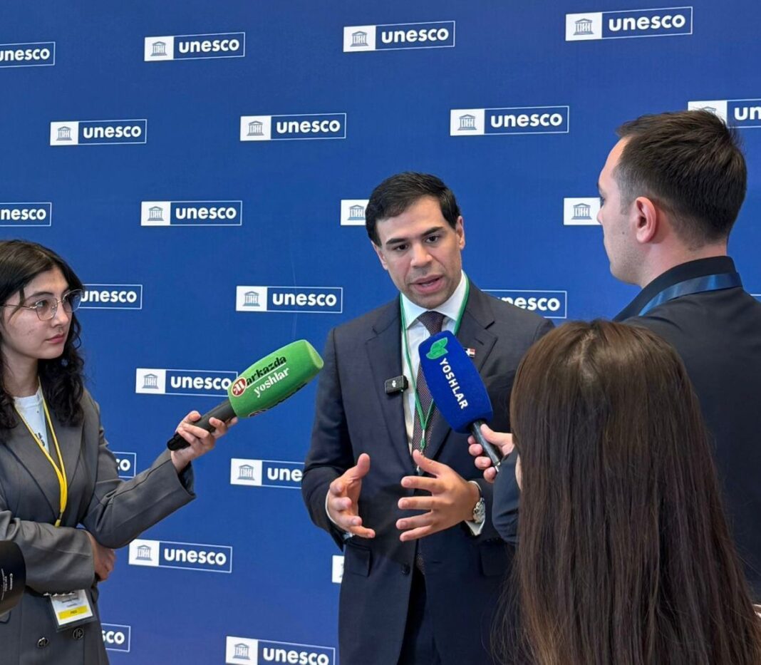 Roberto Ángel reafirma ante la UNESCO compromiso del país con la cultura como eje de desarrollo