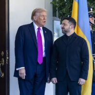 Zelenski felicita a Trump y Melania por Acción de Gracias