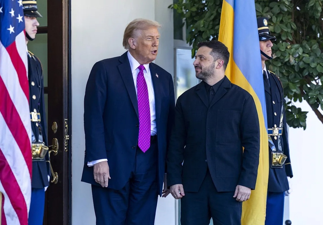 Zelenski felicita a Trump y Melania por Acción de Gracias