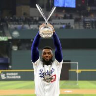 Abinader felicita a Teoscar Hernández por triunfo en la Serie Mundial