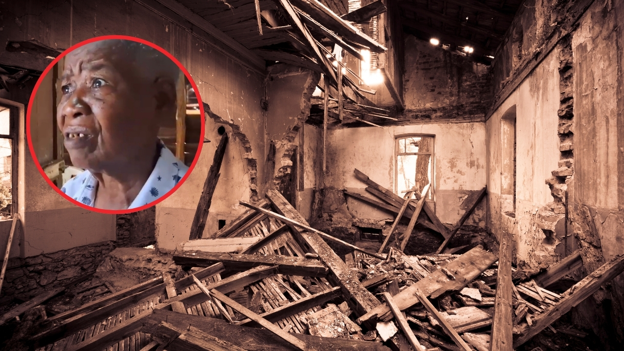 Anciana de 80 años pide ayuda para evitar que su casa se derrumbe en Sabana Grande de Boyá