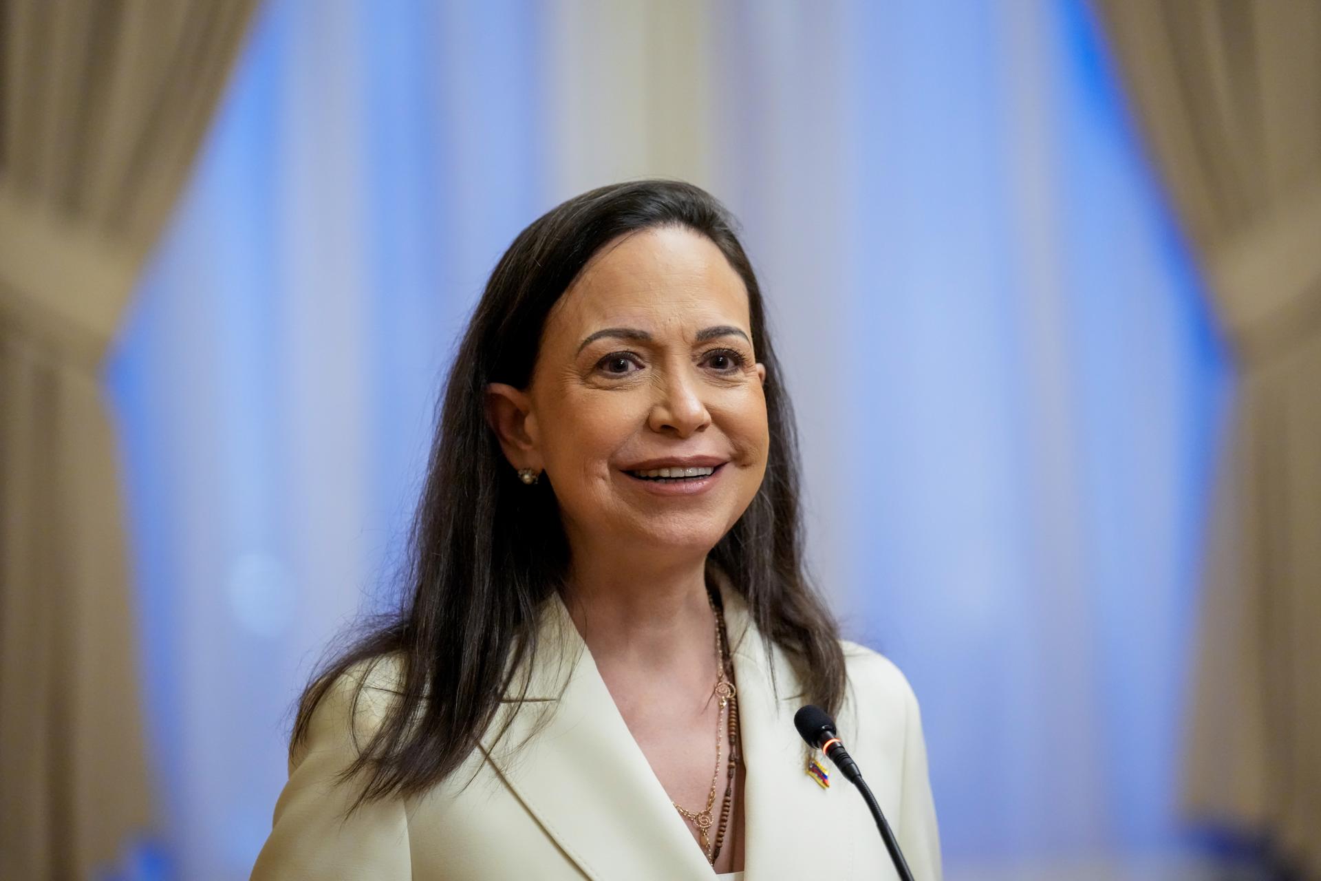 María Corina Machado: "Tengo muchas esperanzas de que Venezuela sea libre"