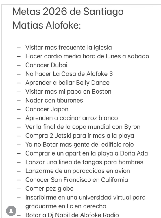 Santiago Matías revela sus metas para 2026 entre fe, viajes y nuevos proyectos | 2 | Santiago Matías revela sus metas para 2026 entre fe, viajes y nuevos proyectos - Noticias de hoy en República Dominicana | De Último Minuto