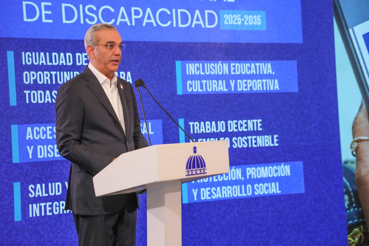Abinader presenta Plan Nacional de Discapacidad 2025-2035 para garantizar igualdad de condiciones y oportunidades - Noticias de hoy en República Dominicana | De Último Minuto