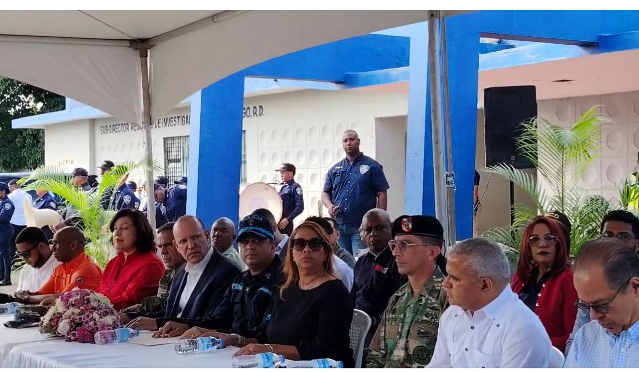 Ponen en marcha operativo “Navidad Garantía de Paz 2.0” para reforzar seguridad en época de la Navidad en Santiago