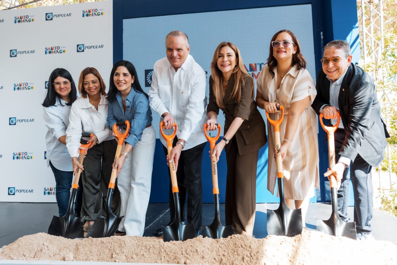 Popular y ADN inician remozamiento del parque Núñez de Cáceres - Noticias de hoy en República Dominicana | De Último Minuto