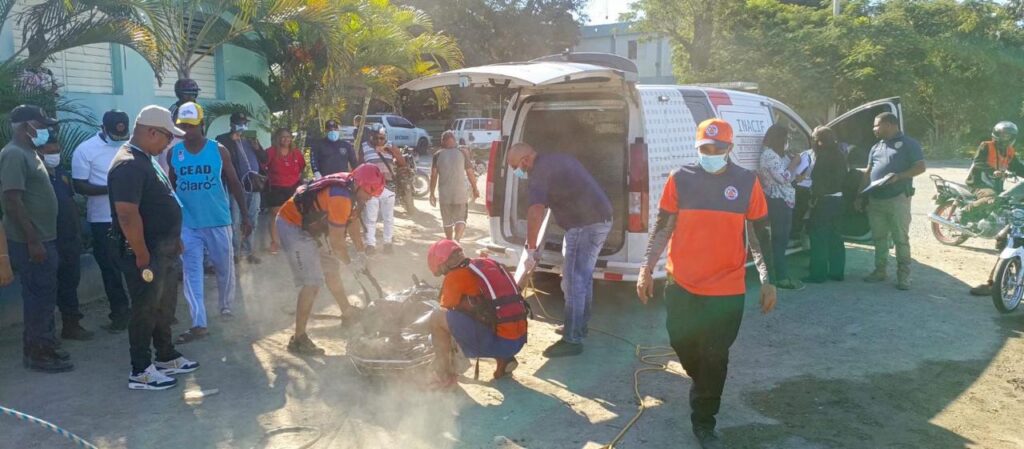 Defensa Civil y organismos de emergencia recuperan cadáver en el río Yaque del Norte, en Santiago - Noticias de hoy en República Dominicana | De Último Minuto
