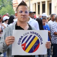 Cientos de cubanos expresan su respaldo a Venezuela en medio de las tensiones con EE.UU. - Noticias de hoy en República Dominicana | De Último Minuto