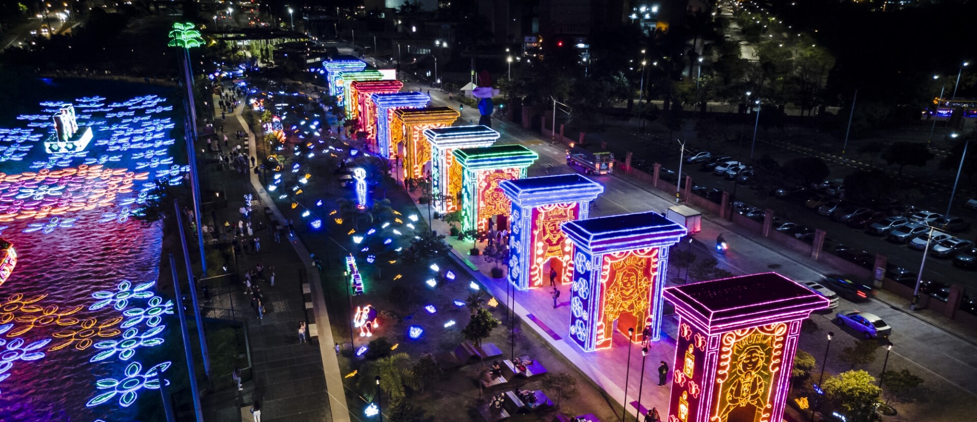 La Navidad cobra vida en Medellín con alumbrados, fantasía y tradiciones