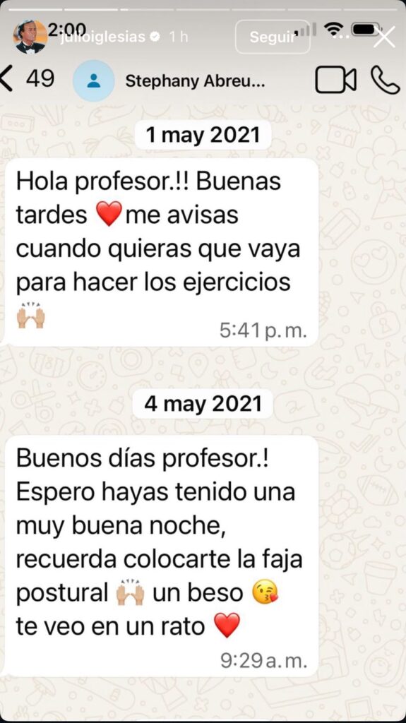 Julio Iglesias estalla y publica mensajes que le enviaban sus presuntas víctimas de acoso | 7 | Julio Iglesias estalla y publica mensajes que le enviaban sus presuntas víctimas de acoso - Noticias de hoy en República Dominicana | De Último Minuto