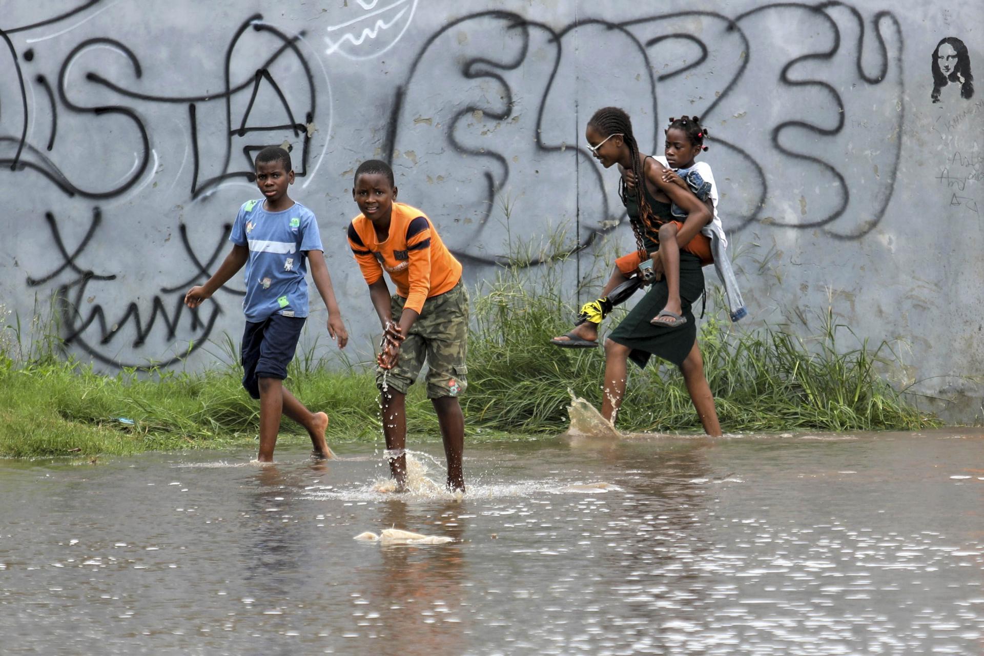 Unicef: más de la mitad de los 500.000 afectados por inundaciones en Mozambique son niños