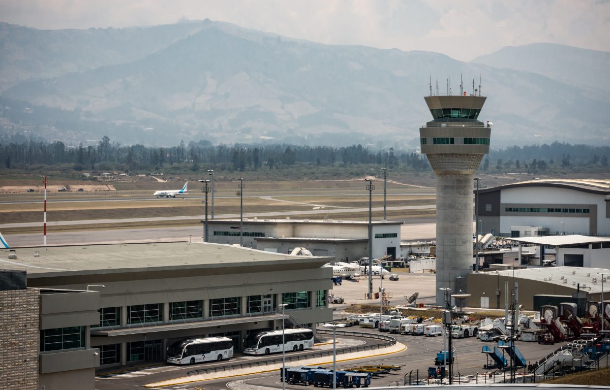 Aeropuerto de Quito recibió 5,4 millones de pasajeros en 2025
