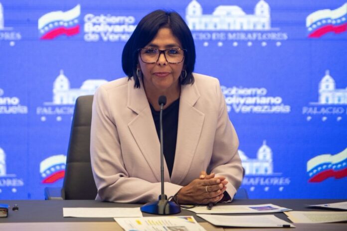 Delcy Rodríguez invita a EE. UU. a trabajar en una agenda de cooperación
