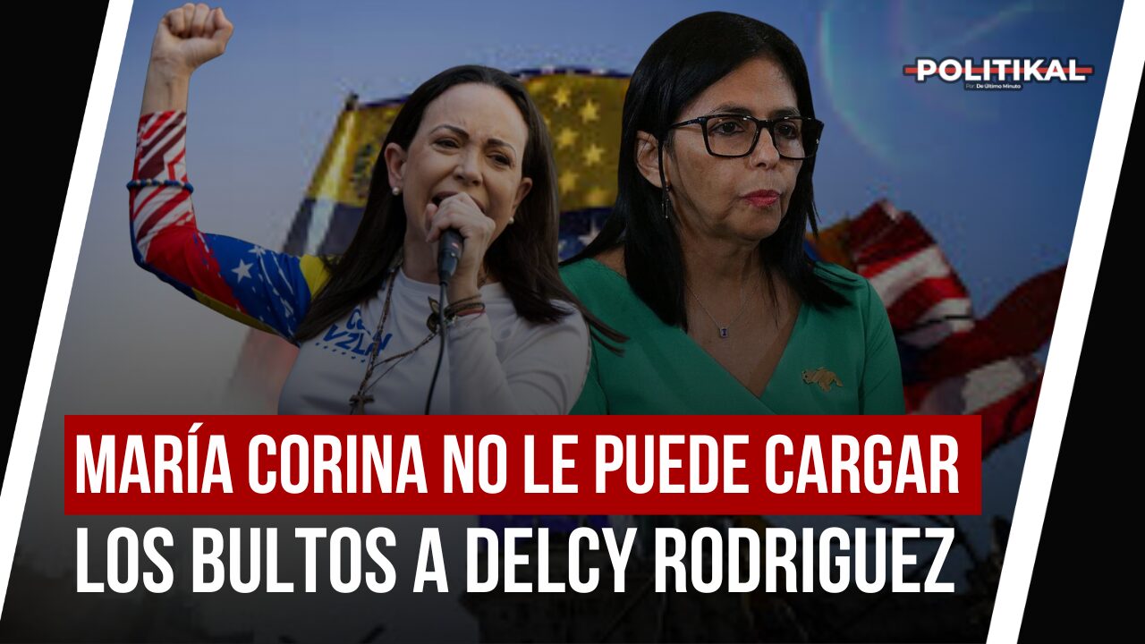 MARÍA CORINA NO LE PUEDE CARGAR LOS BULTOS A DELCY RODRIGUEZ, SEGÚN ELÍSEO ALMÁNZAR - Noticias de hoy en República Dominicana | De Último Minuto