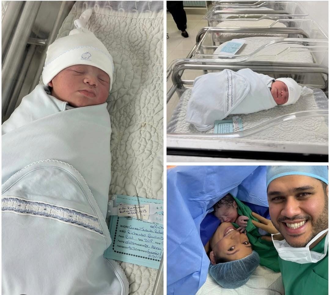 Juan Carlos Pichardo anuncia nacimiento de su segundo hijo, Juan Manuel