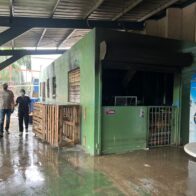 Falla en manguera de gas provocó incendio en cafetería de Industrial de Fibra Dominicana