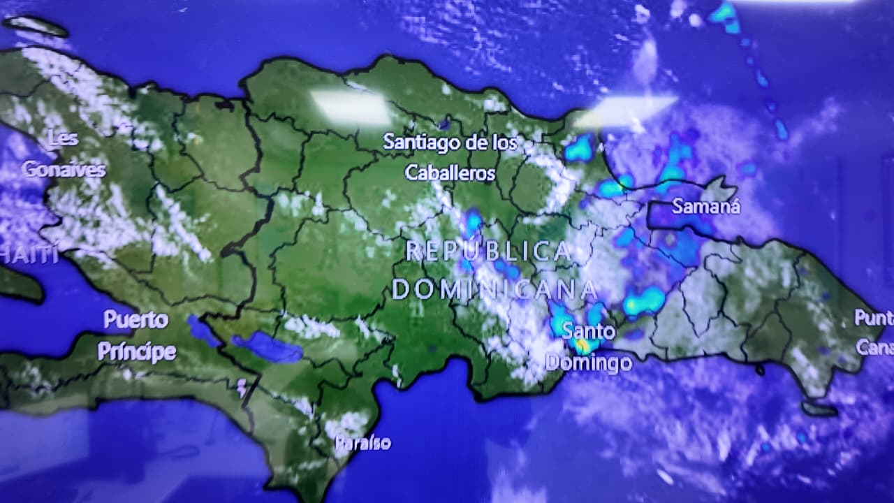 Lluvias dispersas continuarán esta noche y mejorará el tiempo el domingo, informa Indomet - Noticias de hoy en República Dominicana | De Último Minuto