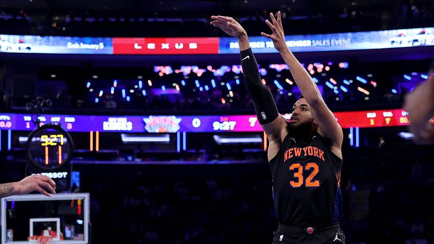 Towns logra su doble-doble número 30 en triunfo de Knicks sobre Kings