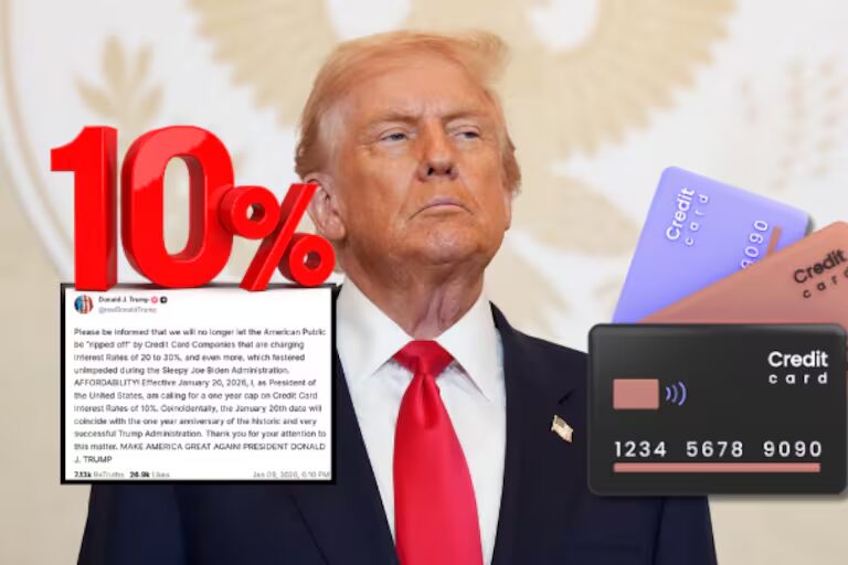 Trump busca imponer un límite del 10 % al interés de las tarjetas de crédito - Noticias de hoy en República Dominicana | De Último Minuto