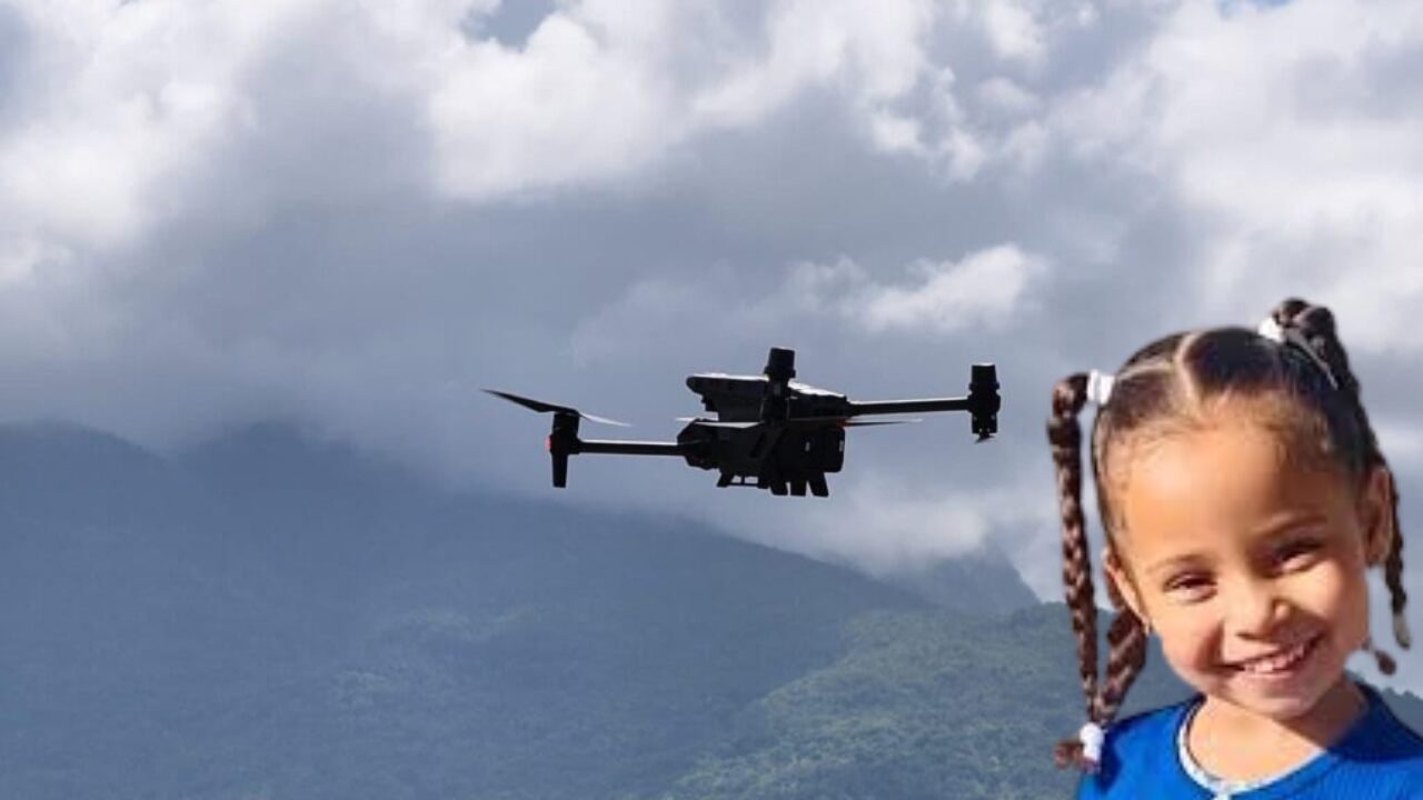 Drones del 911 refuerzan la búsqueda de la niña Briana en Puerto Plata