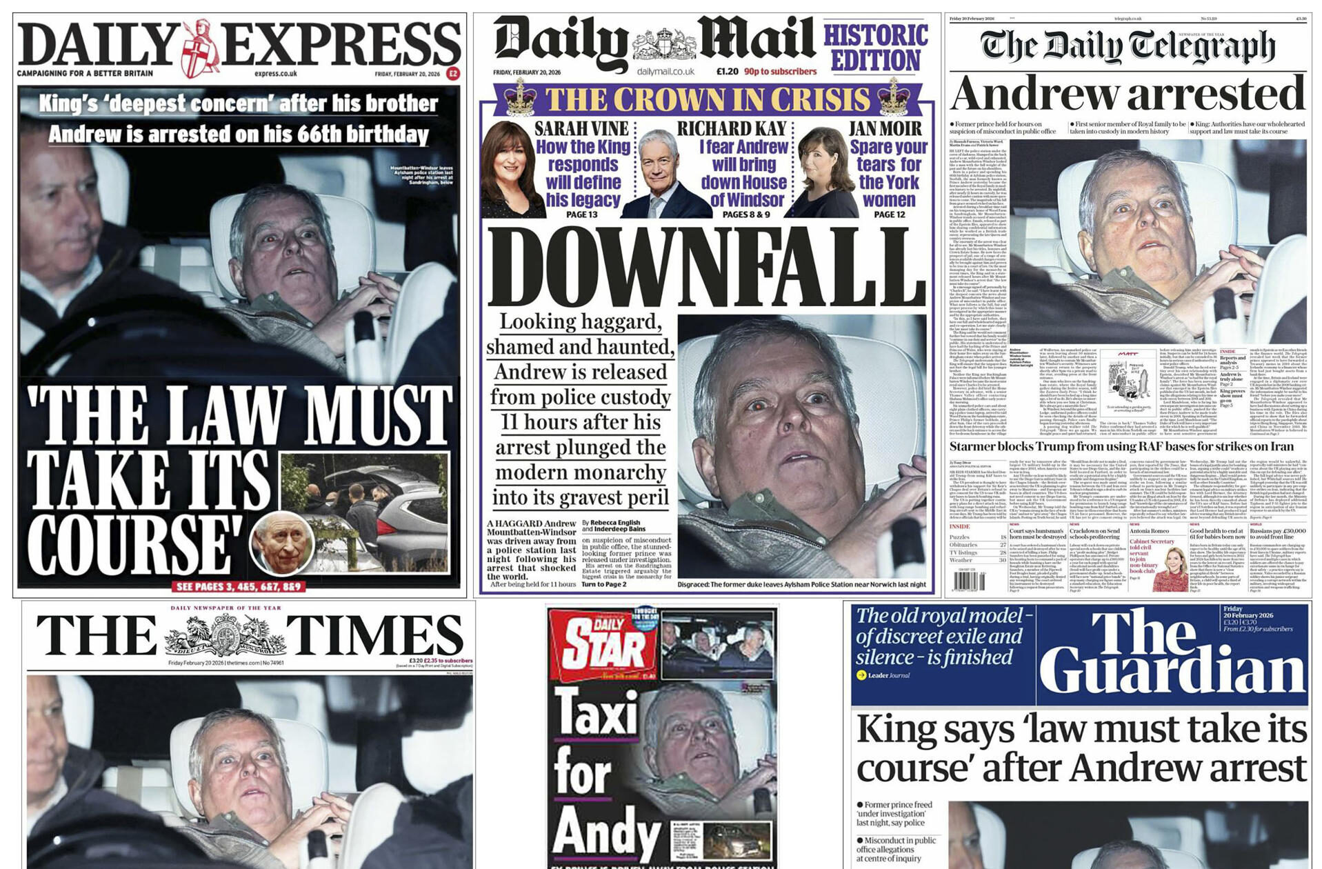 El Gobierno británico estudia eliminar por ley al expríncipe Andrés de la línea sucesoria