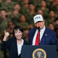 Trump felicita a la primer ministra de Japón tras su triunfo electoral