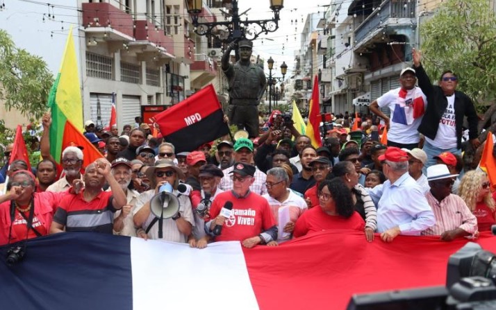 Organizaciones de izquierda ratifican marcha por la soberanía nacional para este domingo 22 de febrero
