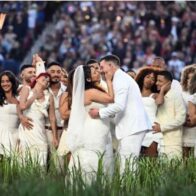 Pareja que se casó en el Super Bowl confiesa que jamás imaginó la propuesta de Bad Bunny - Noticias de hoy en República Dominicana | De Último Minuto